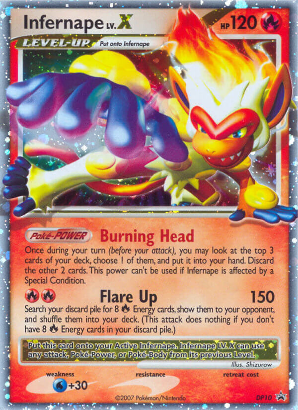 Infernape DP10 — Diamond & Pearl Promos (English Pokémon TCG card)