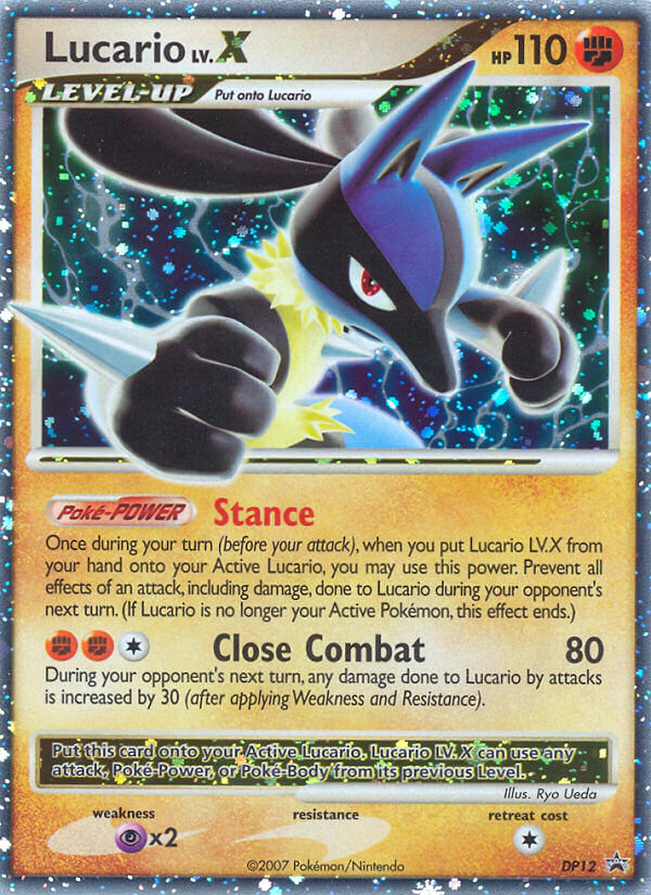 Lucario DP12 — Diamond & Pearl Promos (English Pokémon TCG card)