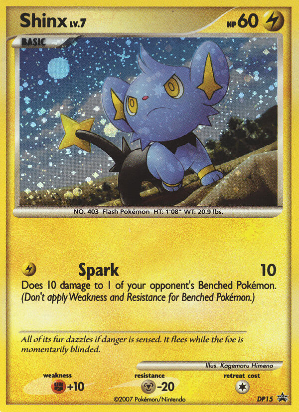 Shinx DP15 — Diamond & Pearl Promos (English Pokémon TCG card)