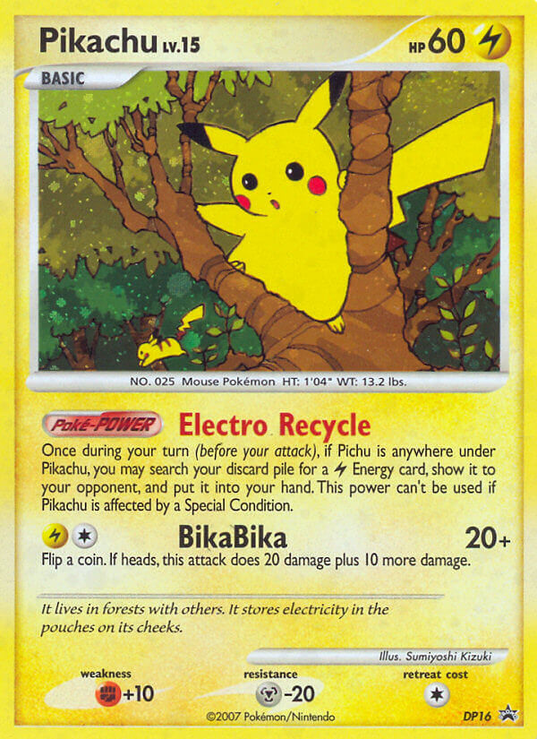 Pikachu DP16 — Diamond & Pearl Promos (English Pokémon TCG card)