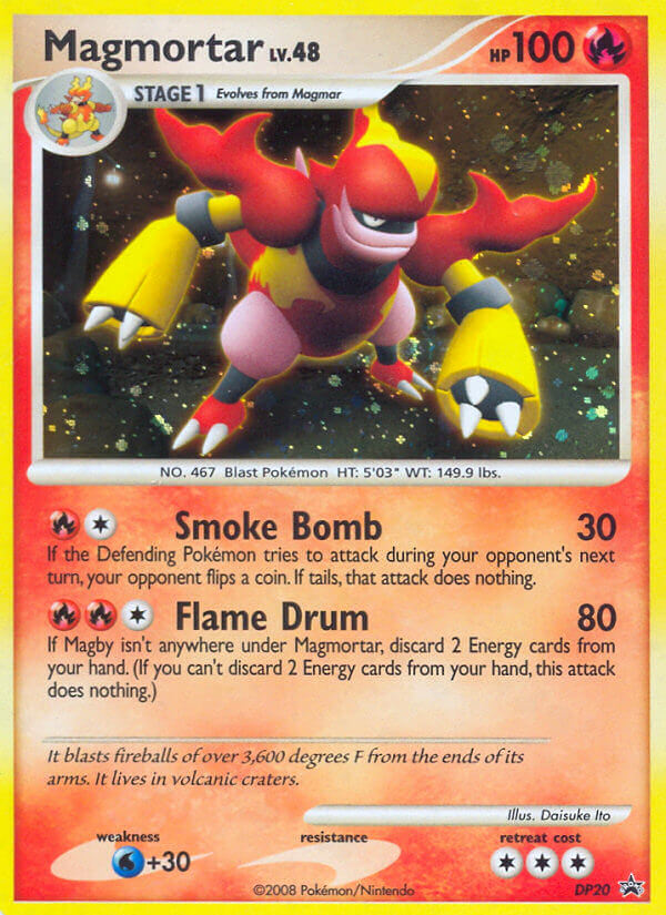 Magmortar DP20 — Diamond & Pearl Promos (English Pokémon TCG card)