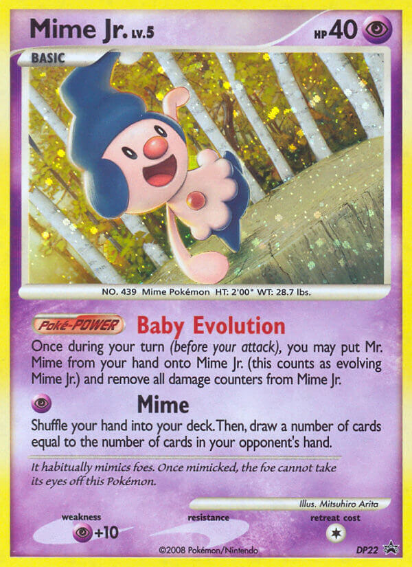 Mime Jr. DP22 — Diamond & Pearl Promos (English Pokémon TCG card)