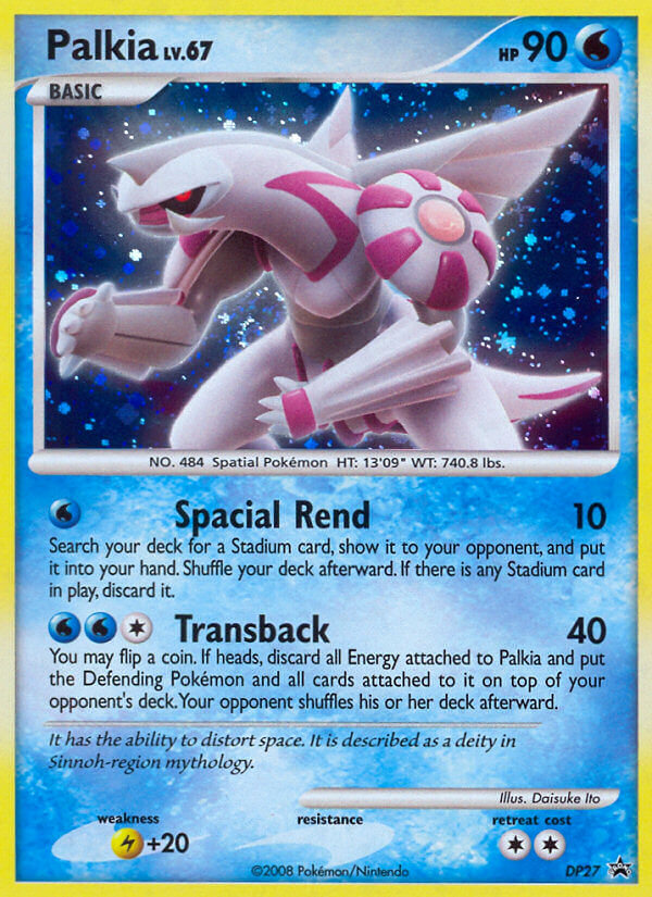 Palkia DP27 — Diamond & Pearl Promos (English Pokémon TCG card)