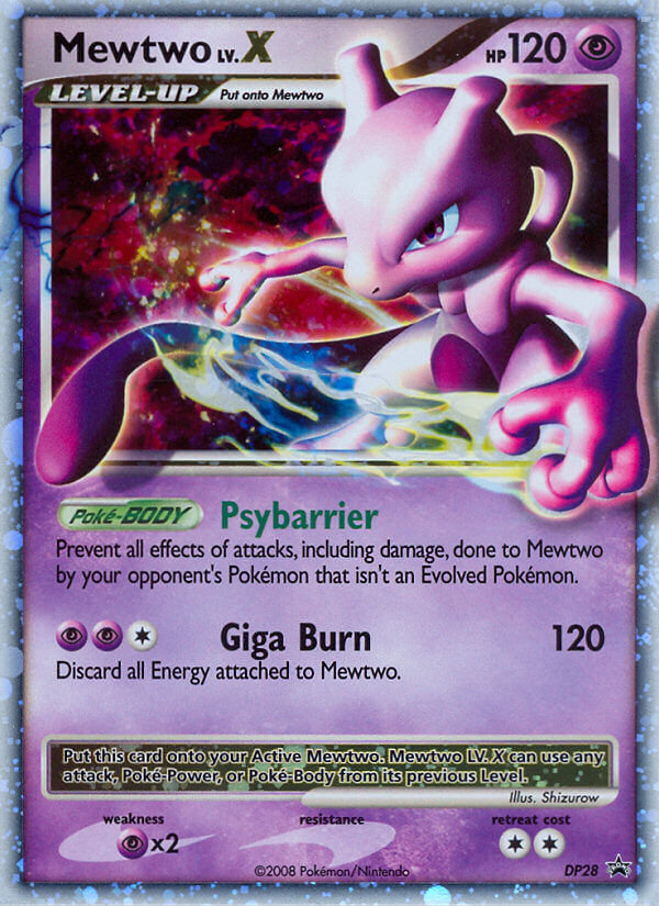 Mewtwo DP28 — Diamond & Pearl Promos (English Pokémon TCG card)