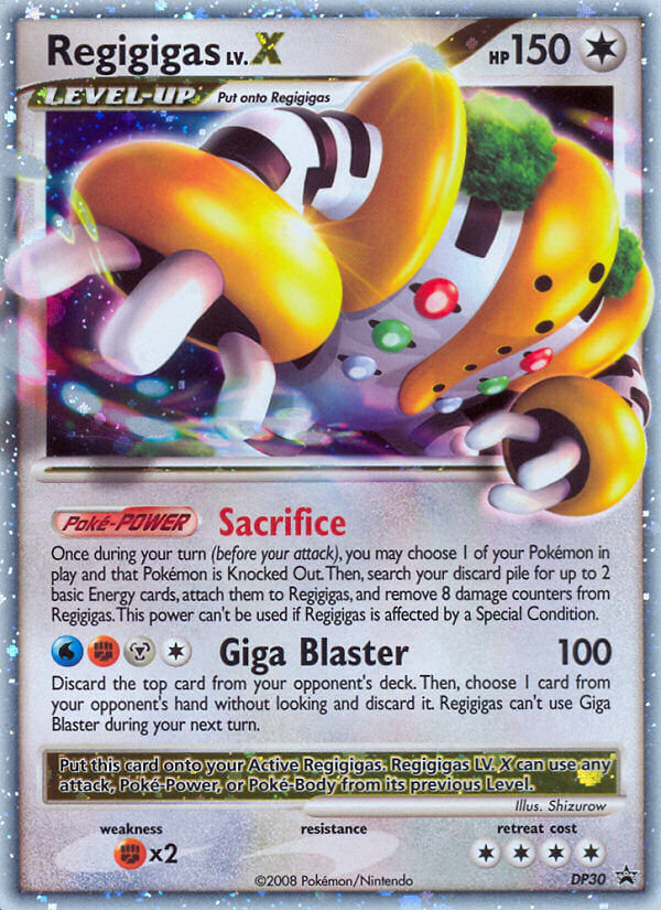 Regigigas DP30 — Diamond & Pearl Promos (English Pokémon TCG card)