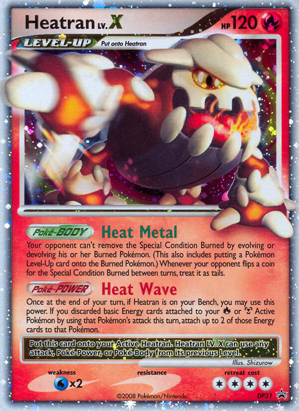 Heatran DP31 — Diamond & Pearl Promos (English Pokémon TCG card)