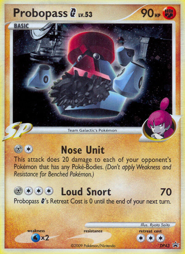 Probopass G DP43 — Diamond & Pearl Promos (English Pokémon TCG card)