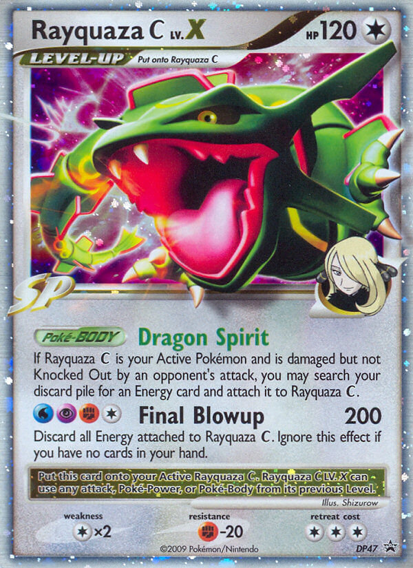 Rayquaza C DP47 — Diamond & Pearl Promos (English Pokémon TCG card)