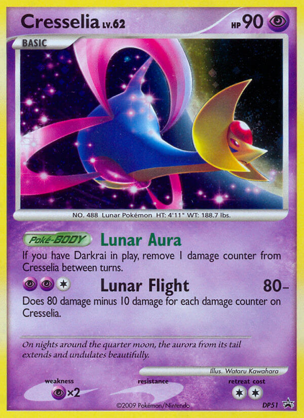 Cresselia DP51 — Diamond & Pearl Promos (English Pokémon TCG card)