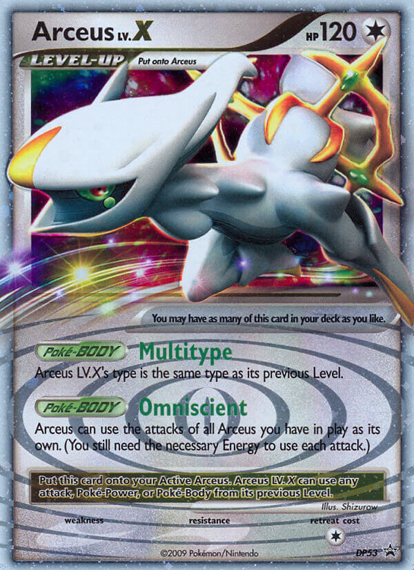 Arceus DP53 — Diamond & Pearl Promos (English Pokémon TCG card)