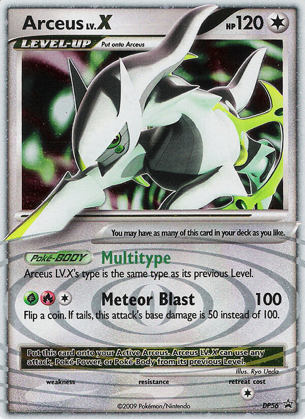 Arceus DP56 — Diamond & Pearl Promos (English Pokémon TCG card)