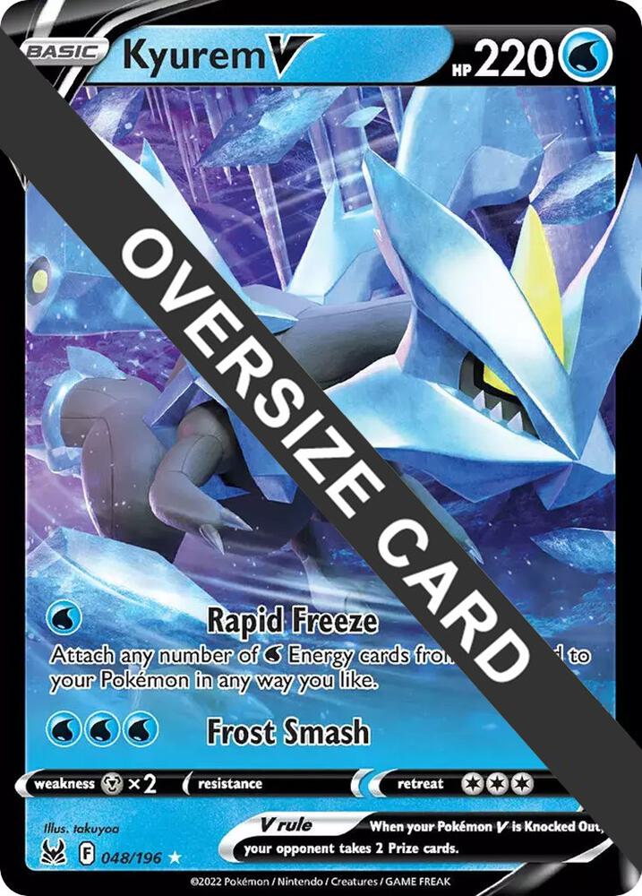 Kyurem V - 048/196 048/196 — Jumbo Cards (English Pokémon TCG card)