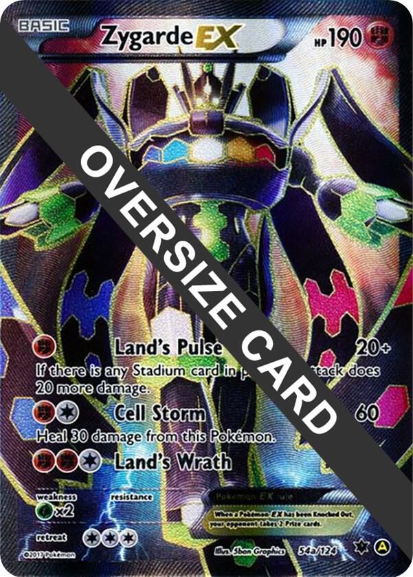 Zygarde EX - 54a/124 054a/124 — Jumbo Cards (English Pokémon TCG card)