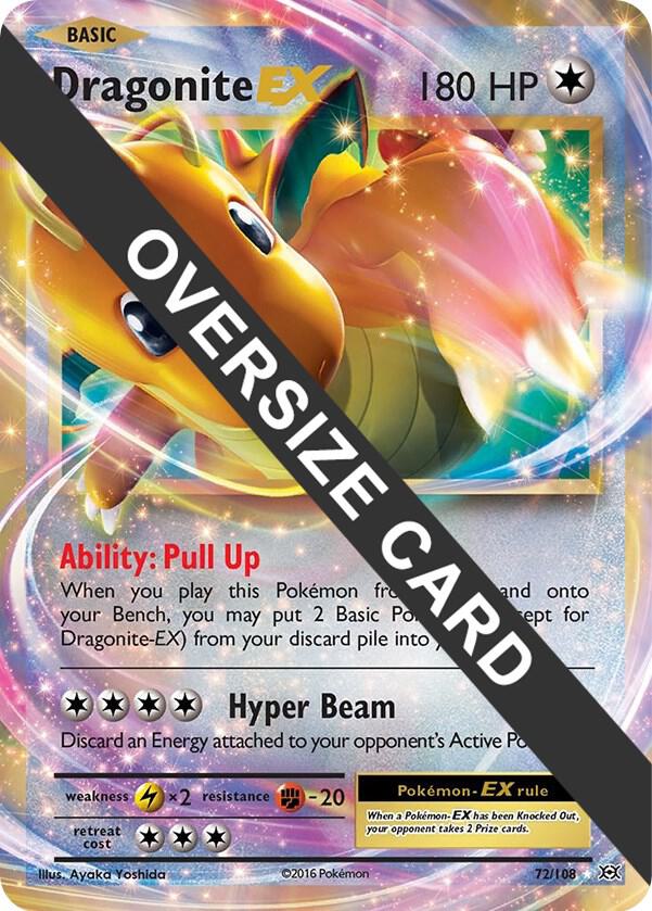 Dragonite EX - 72/108 072/108 — Jumbo Cards (English Pokémon TCG card)