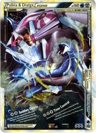 Palkia & Dialga Legends - 101/102 + 102/102 (Single Oversized Promo) 101/102 + 102/102 — Jumbo Cards (English Pokémon TCG card)