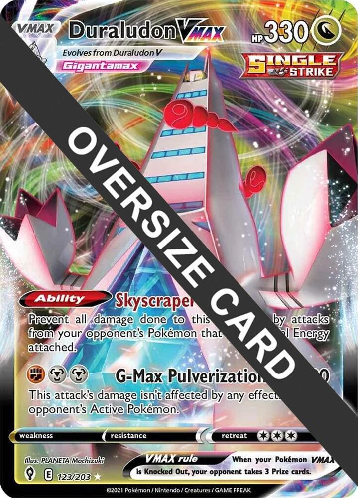 Duraludon VMAX - 123/203 123/203 — Jumbo Cards (English Pokémon TCG card)