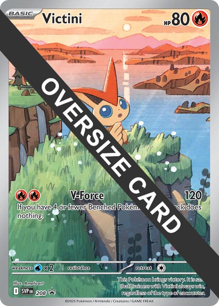Victini - 208 208 — Jumbo Cards (English Pokémon TCG card)