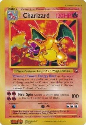 Charizard - 4/102 (CoroCoro Promo) 004/102 — Jumbo Cards (English Pokémon TCG card)