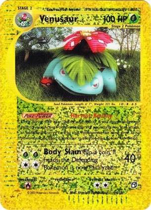 Venusaur - 4/12 004/012 — Jumbo Cards (English Pokémon TCG card)