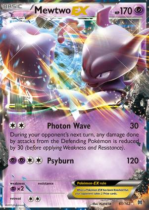 Mewtwo EX - 61/162 061/162 — Jumbo Cards (English Pokémon TCG card)