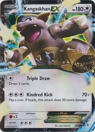 Kangaskhan EX - 78/106 078/106 — Jumbo Cards (English Pokémon TCG card)