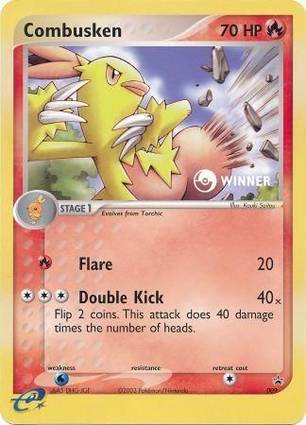 Combusken - 009 (Nintendo Black Star Promo) 009 — Jumbo Cards (English Pokémon TCG card)