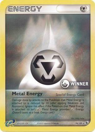 Metal Energy - 94/109 (EX Ruby & Sapphire) 94/109 — Jumbo Cards (English Pokémon TCG card)