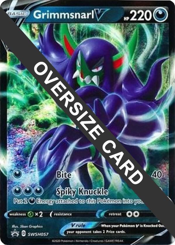 Grimmsnarl V - SWSH057 SWSH057 — Jumbo Cards (English Pokémon TCG card)