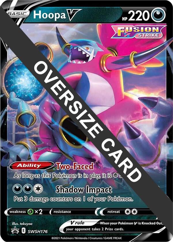 Hoopa V - SWSH176 SWSH176 — Jumbo Cards (English Pokémon TCG card)