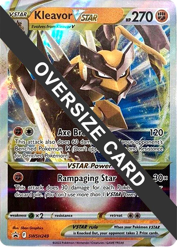 Kleavor VSTAR - SWSH249 SWSH249 — Jumbo Cards (English Pokémon TCG card)