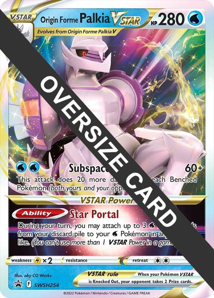 Origin Forme Palkia VSTAR - SWSH254 SWSH254 — Jumbo Cards (English Pokémon TCG card)