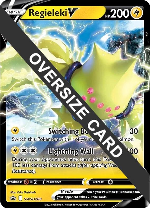 Regieleki V - SWSH280 SWSH280 — Jumbo Cards (English Pokémon TCG card)