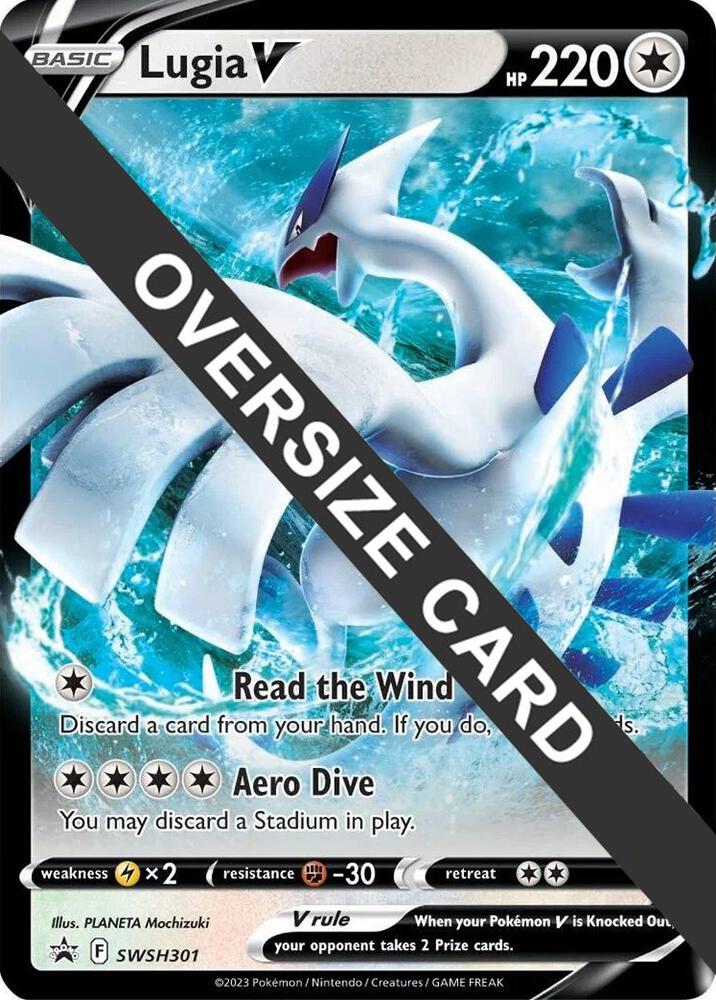 Lugia V - SWSH301 SWSH301 — Jumbo Cards (English Pokémon TCG card)
