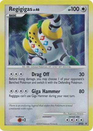 Regigigas - DP40 DP40 — Jumbo Cards (English Pokémon TCG card)