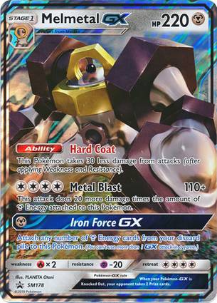 Melmetal GX - SM178 SM178 — Jumbo Cards (English Pokémon TCG card)