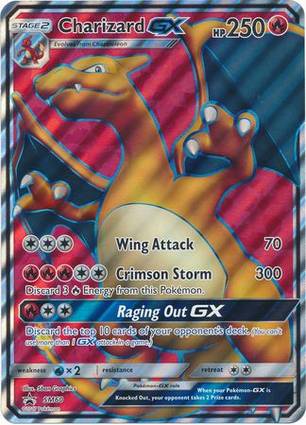 Charizard GX - SM60 (SM Black Star Promos) SM60 — Jumbo Cards (English Pokémon TCG card)