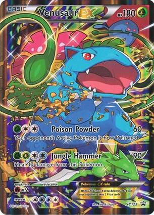 Venusaur EX - XY123 XY123 — Jumbo Cards (English Pokémon TCG card)