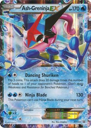 Ash-Greninja EX - XY133 (XY Black Star Promos) XY133 — Jumbo Cards (English Pokémon TCG card)