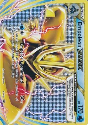 Empoleon BREAK - XY134 (XY Black Star Promos) XY134 — Jumbo Cards (English Pokémon TCG card)