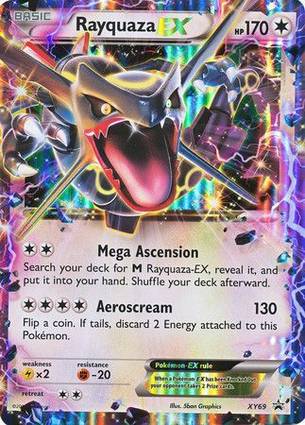 Rayquaza EX - XY69 XY69 — Jumbo Cards (English Pokémon TCG card)