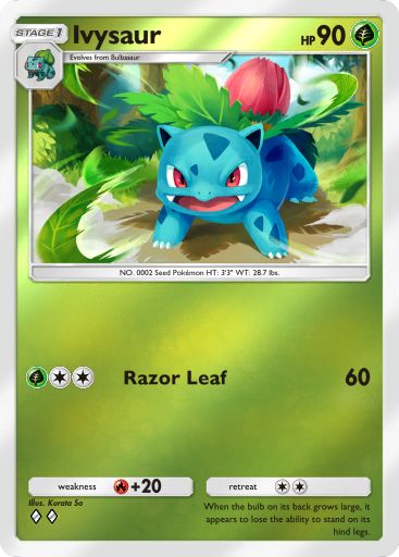 Ivysaur 004/379 — Deluxe Pack ex (English Pokémon TCG card)