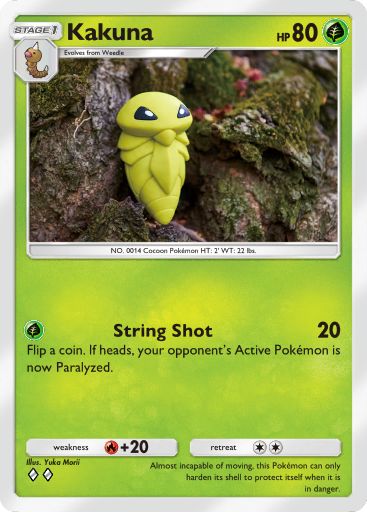 Kakuna 008/379 — Deluxe Pack ex (English Pokémon TCG card)