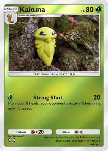 Kakuna 009/379 — Deluxe Pack ex (English Pokémon TCG card)