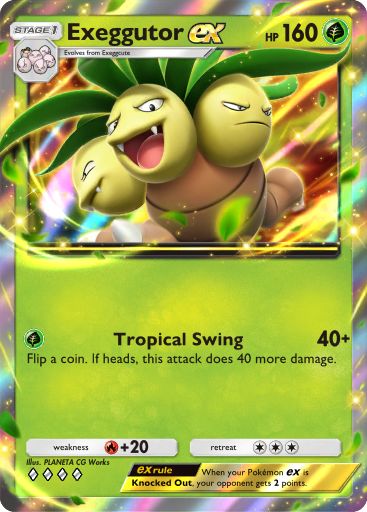 Exeggutor ex 013/379 — Deluxe Pack ex (English Pokémon TCG card)