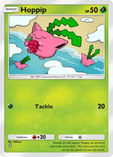 Hoppip 014/379 — Deluxe Pack ex (English Pokémon TCG card)