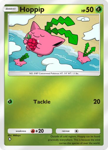 Hoppip 015/379 — Deluxe Pack ex (English Pokémon TCG card)