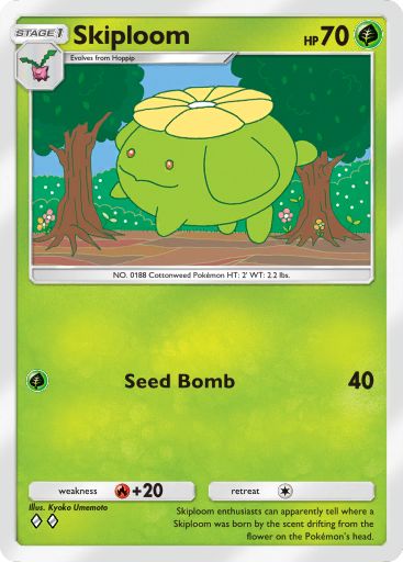 Skiploom 016/379 — Deluxe Pack ex (English Pokémon TCG card)