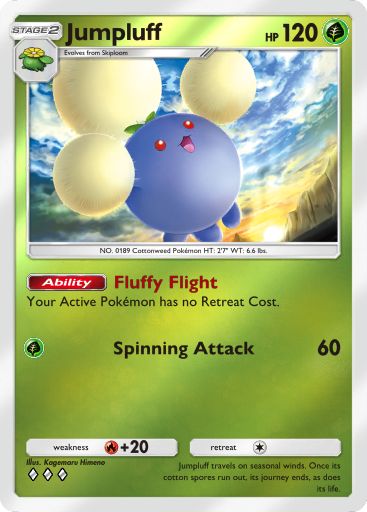 Jumpluff 019/379 — Deluxe Pack ex (English Pokémon TCG card)