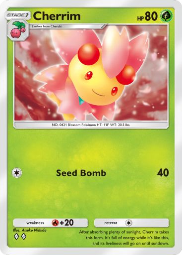 Cherrim 027/379 — Deluxe Pack ex (English Pokémon TCG card)