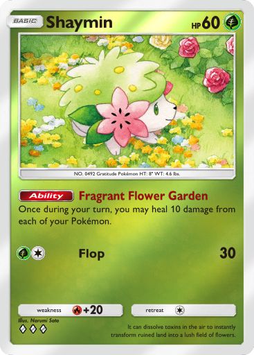 Shaymin 031/379 — Deluxe Pack ex (English Pokémon TCG card)